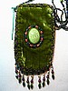 Sage green large cell phone holder